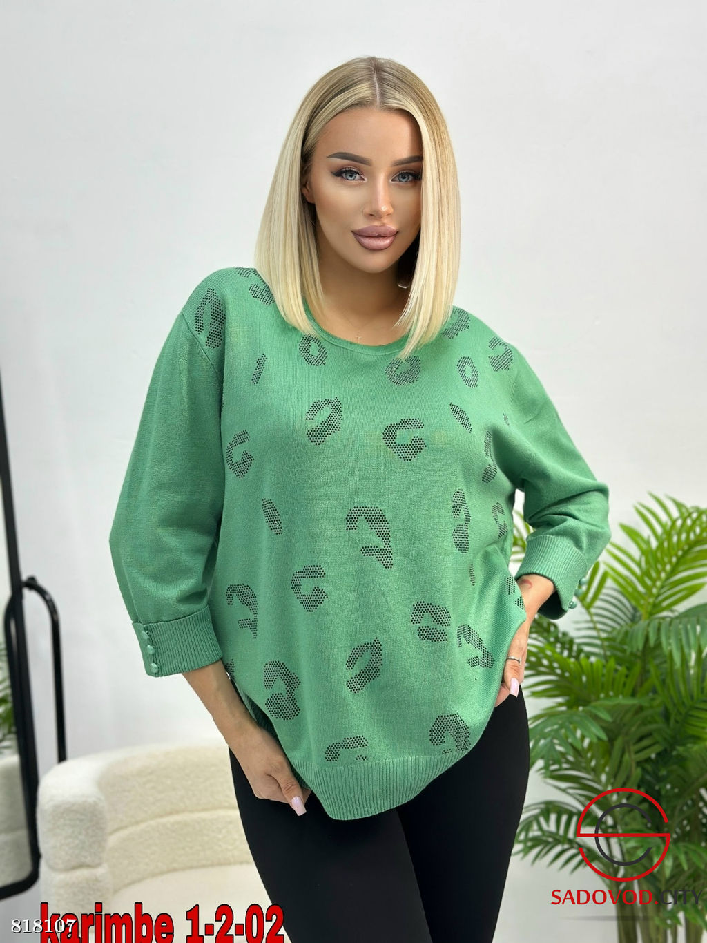 Кофта женская с принтом - Bruno фото 8