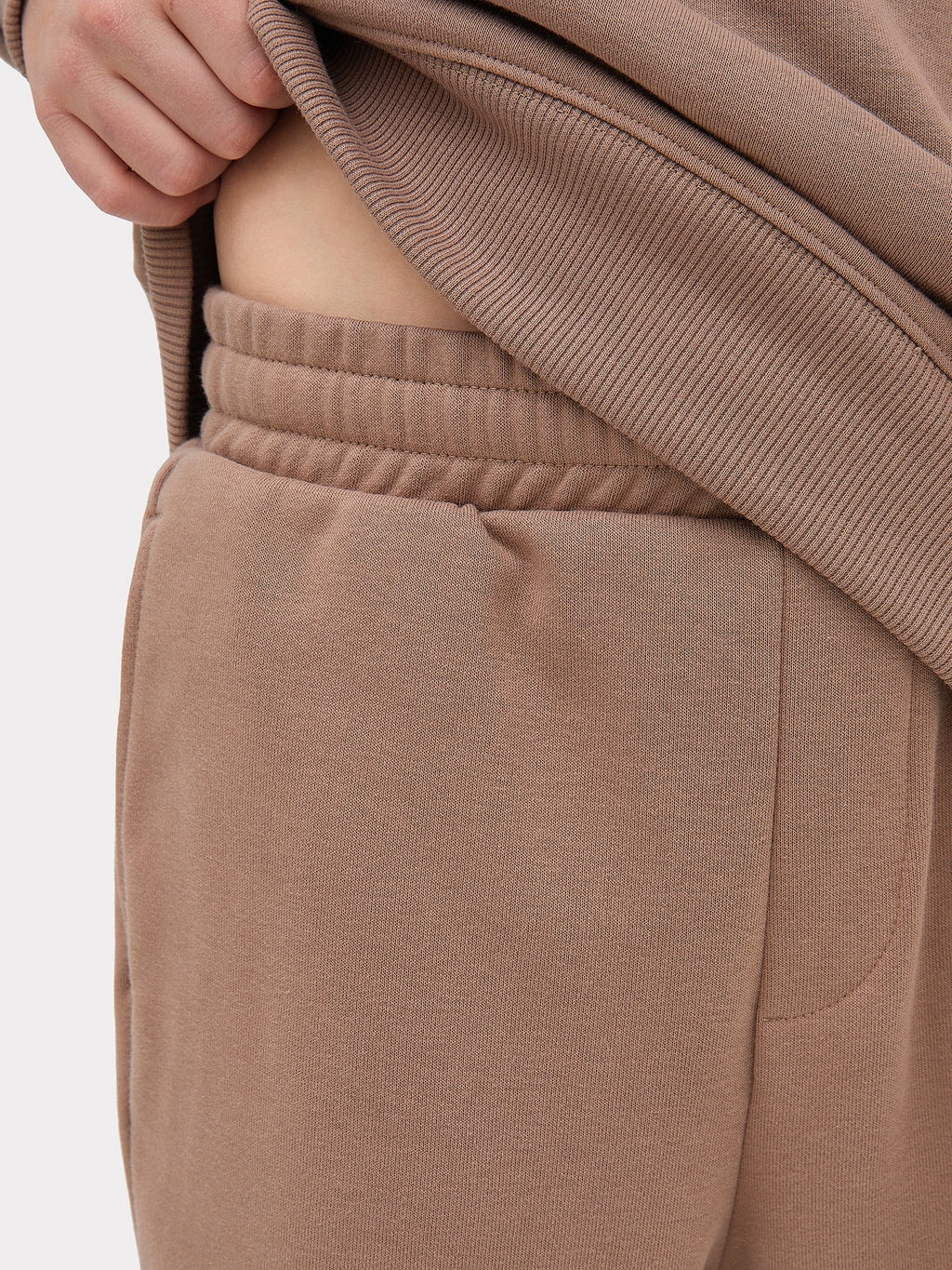 Комплект для мальчиков (джемпер, брюки) в бежевом цвете с печатью - Mark formelle фото 8