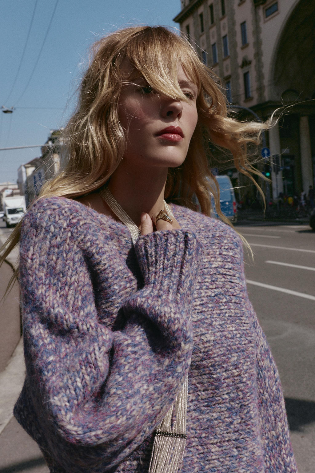 OVERSIZED KNIT SWEATER - Zara фото 4