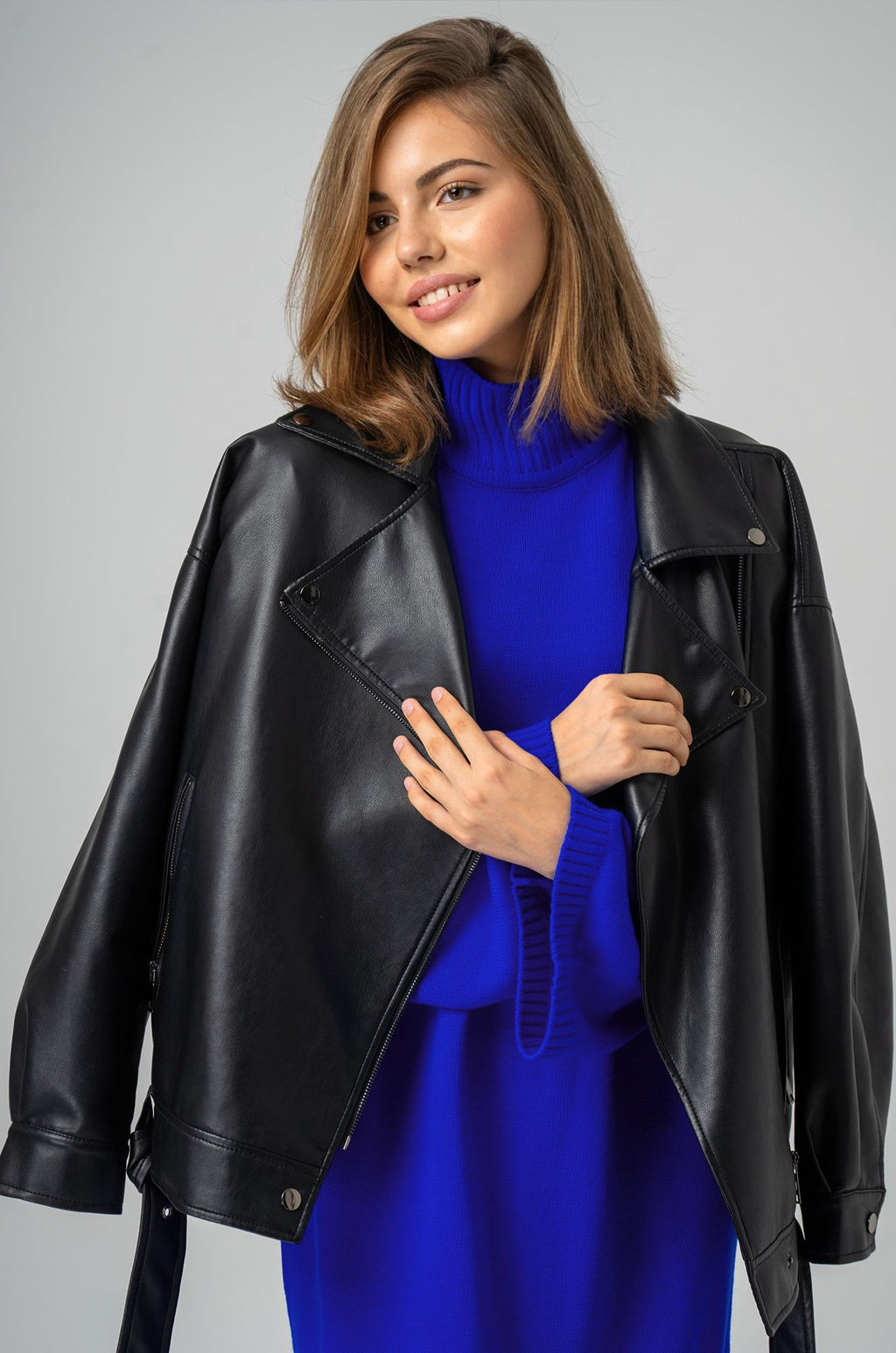 Женское теплое вязаное платье Happyfox - Happy fox фото 6