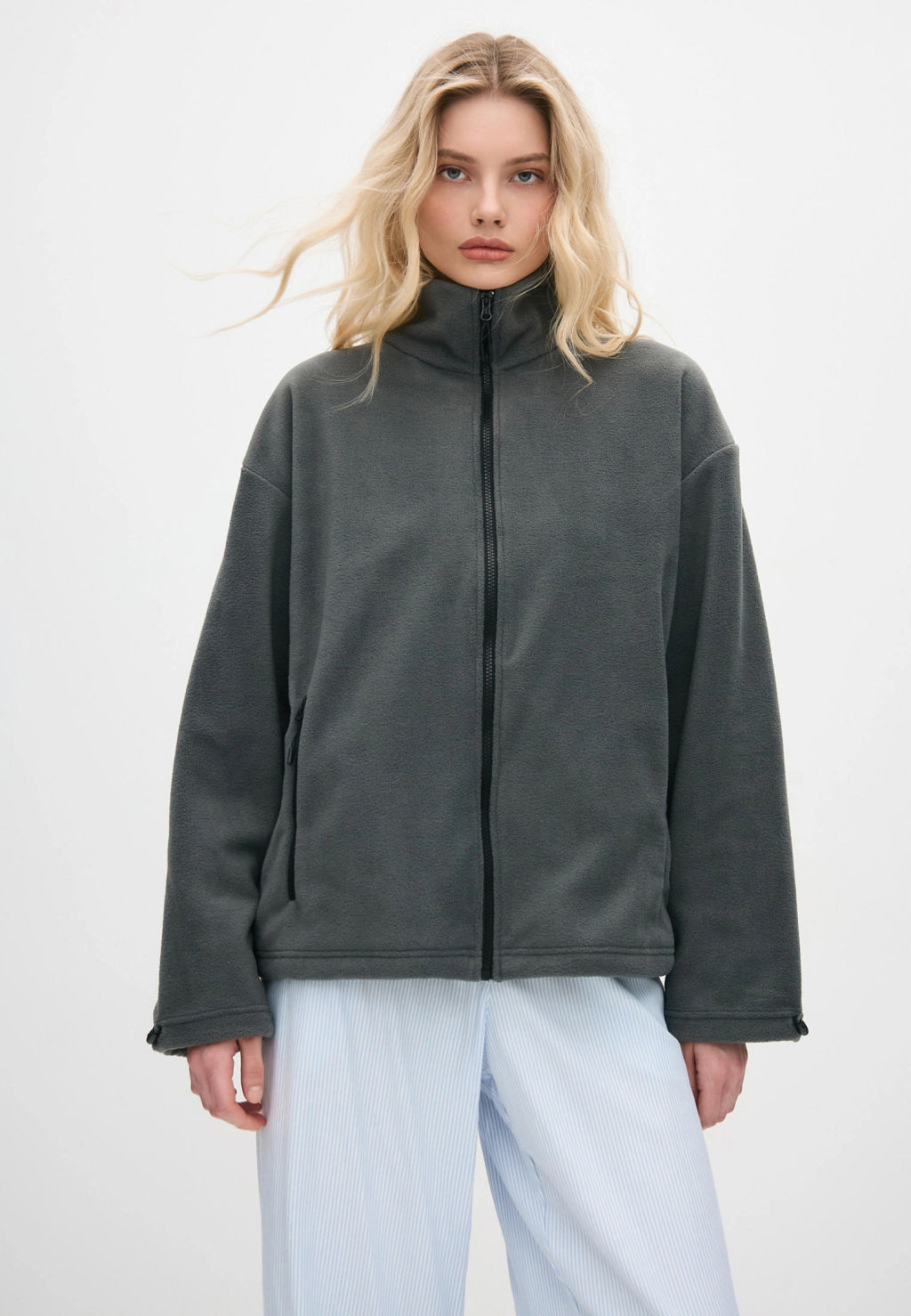 Толстовка oversize 26234-545 флис - Avese фото 90