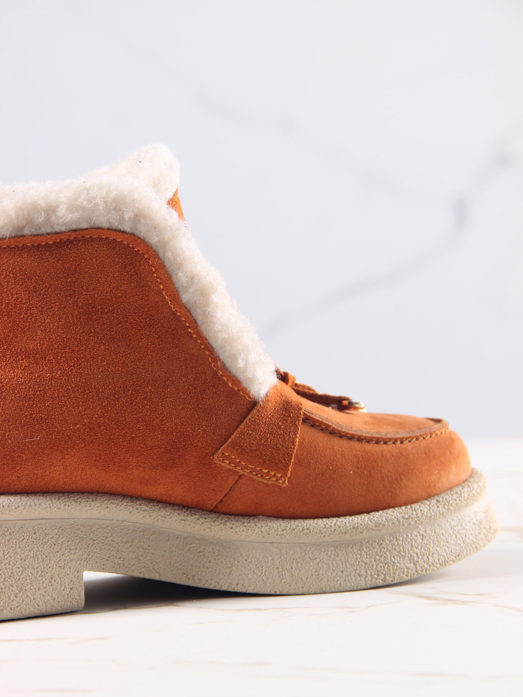 Ботинки EDART 307.florida be.мандарин замша/шерсть - Ed'art фото 20