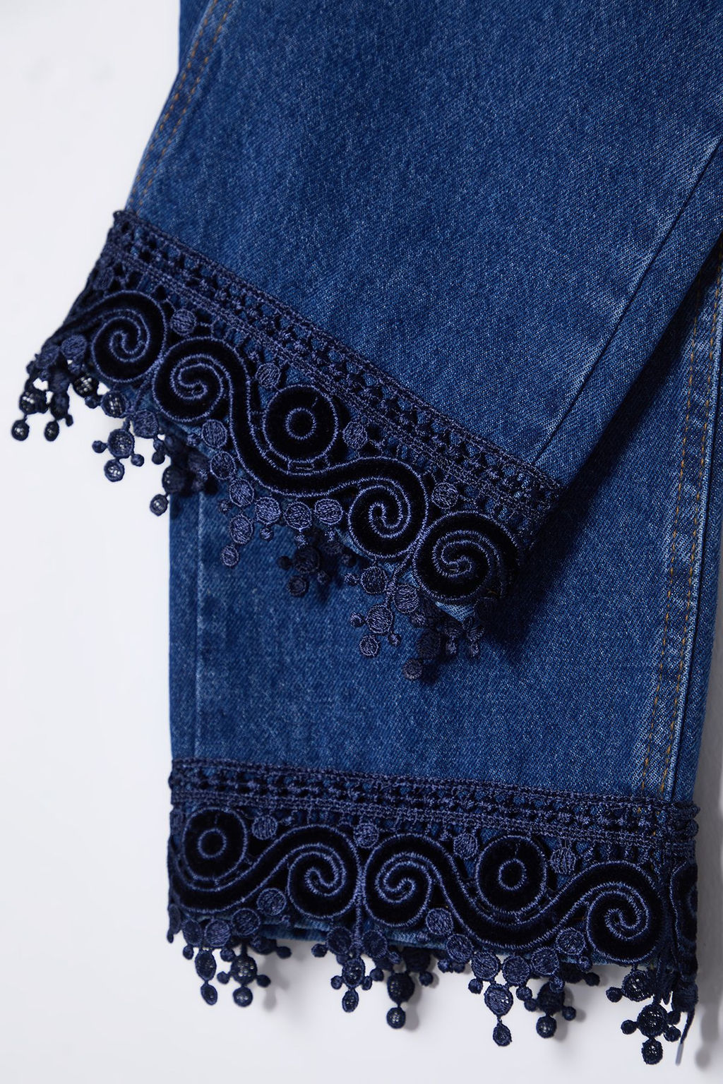 Mavi More Sustainable Dantel Detayl? Normal Bel Straight Jeans TWOSS25JE00007 - Trendyolmilla фото 2