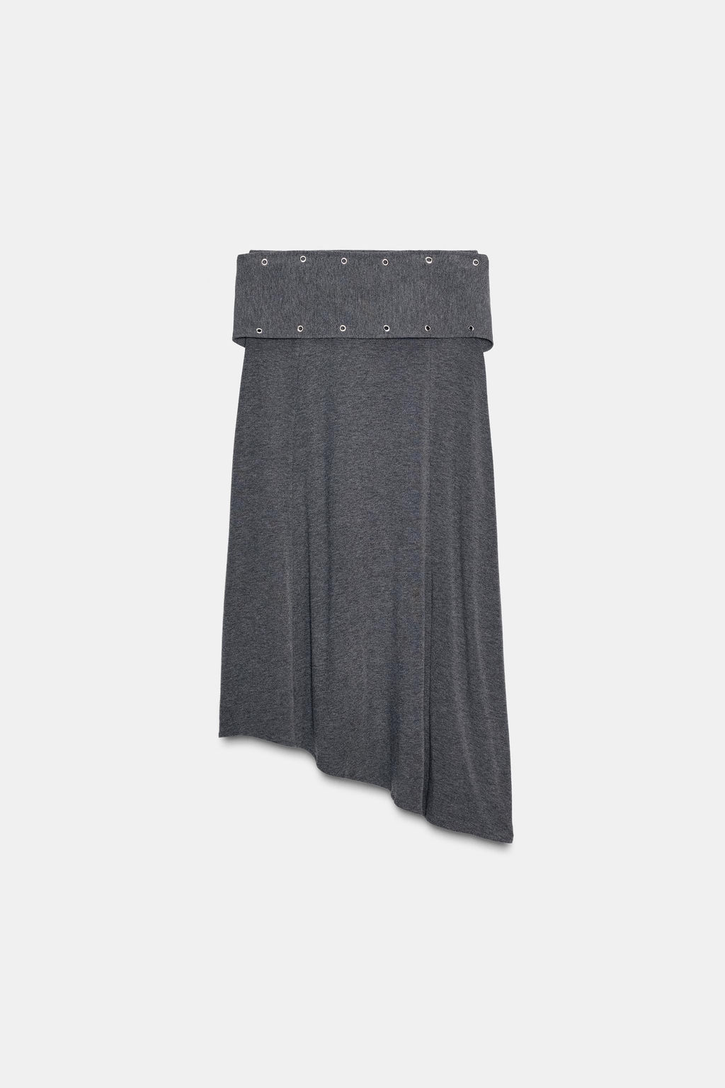 SOFT STUDDED MIDI SKIRT - Zara фото 5