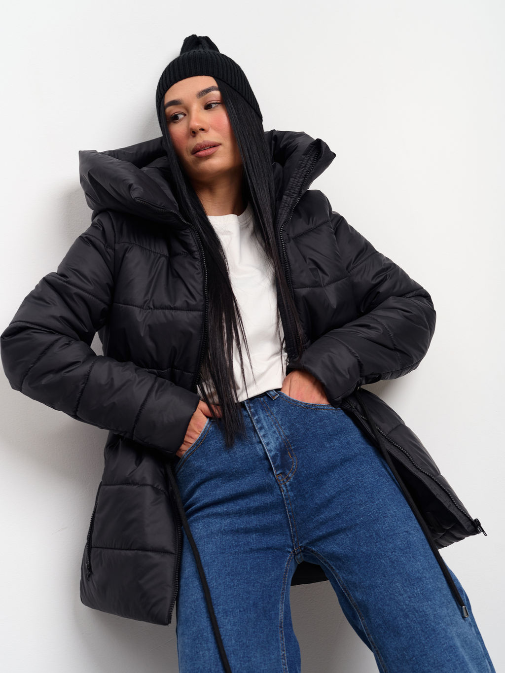 Куртка женская зимняя "Зефир" черный