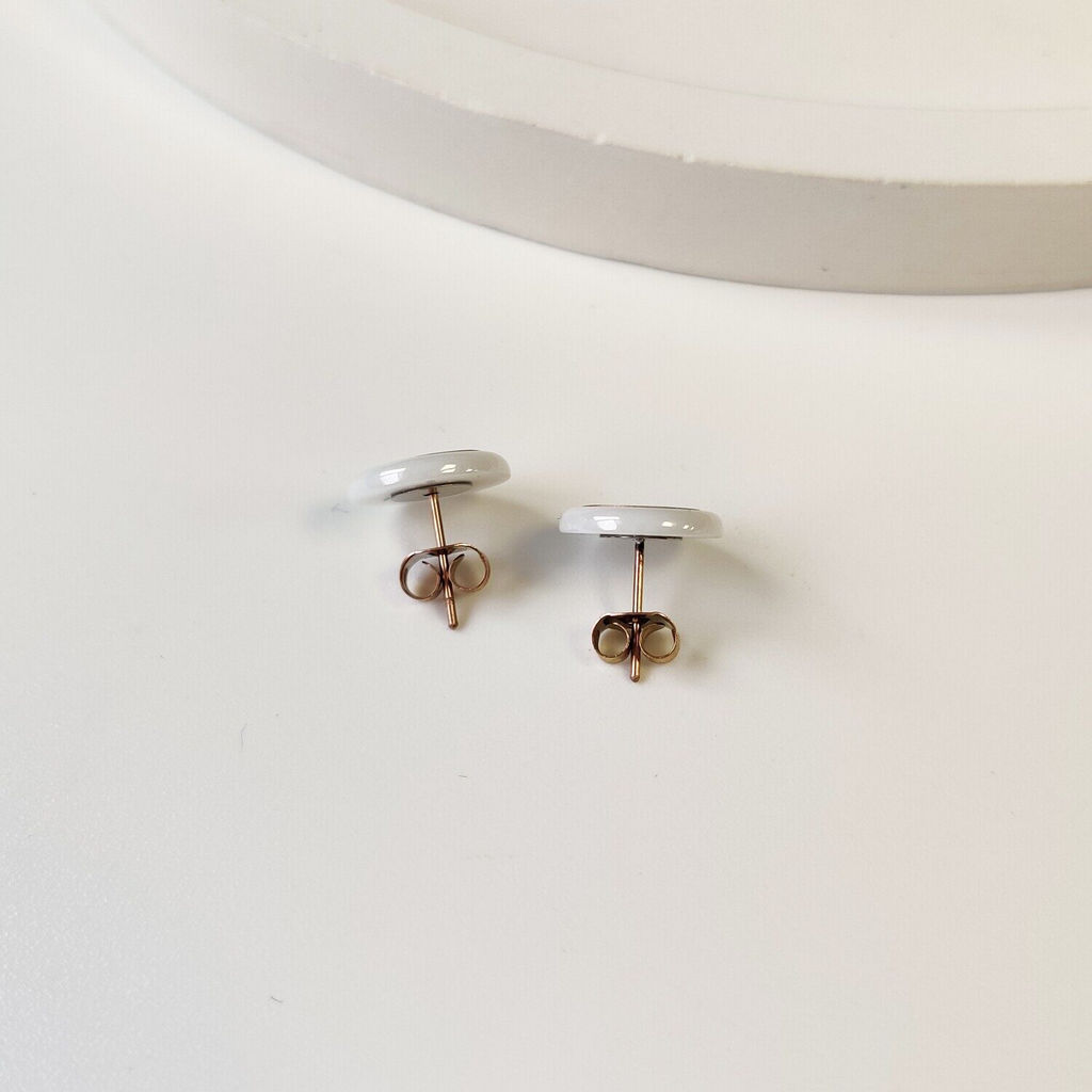 Серьги с керамикой