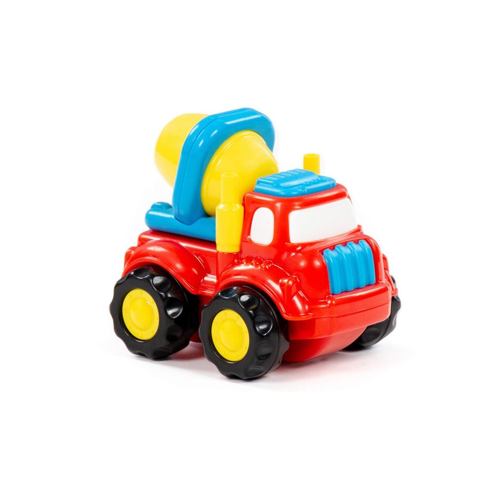 Оскар, автомобиль-бетоновоз инерционный (в пакете) - Полесье фото 19