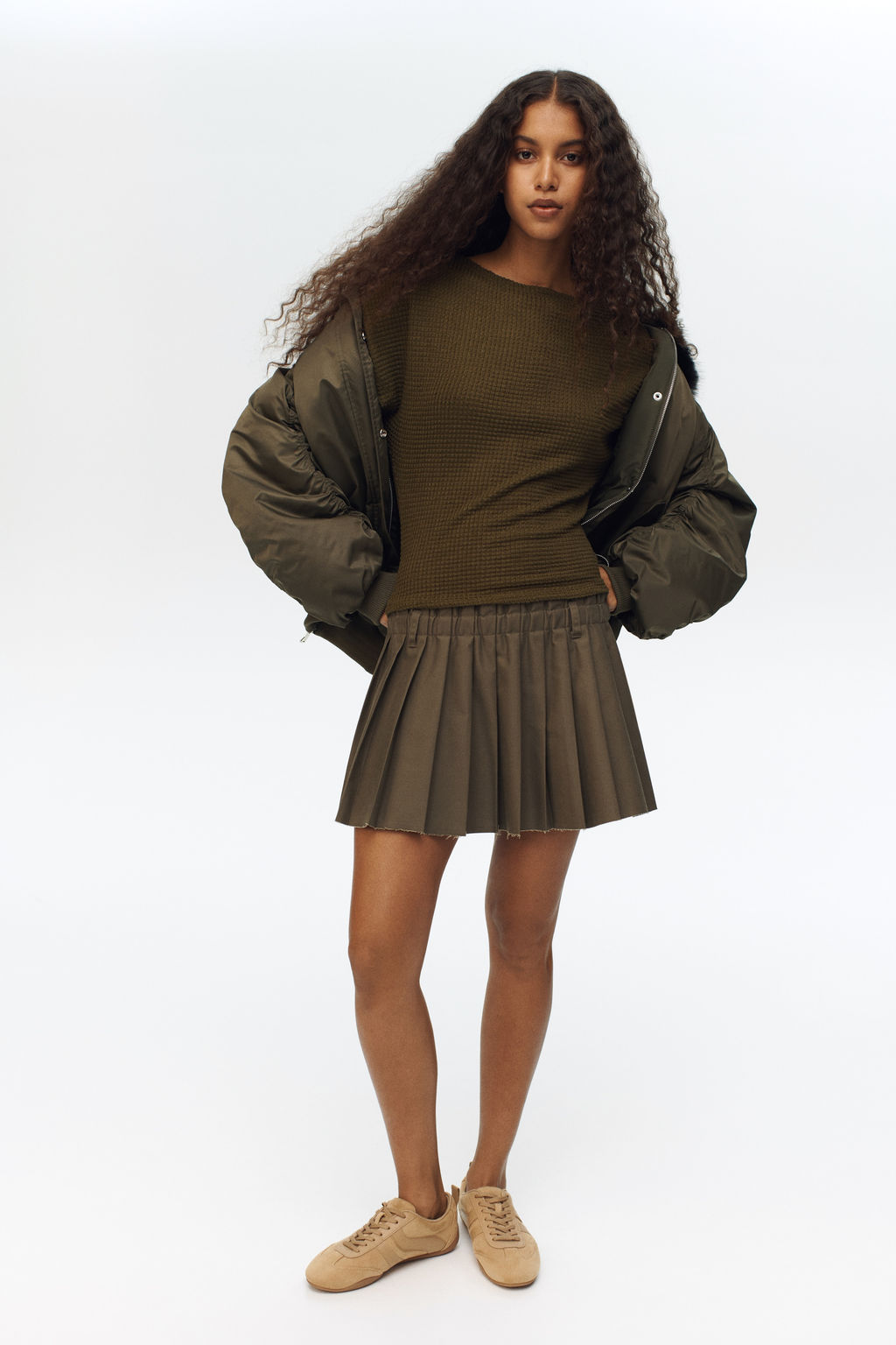 Top de punto con mangas murci?lago - H&m фото 3