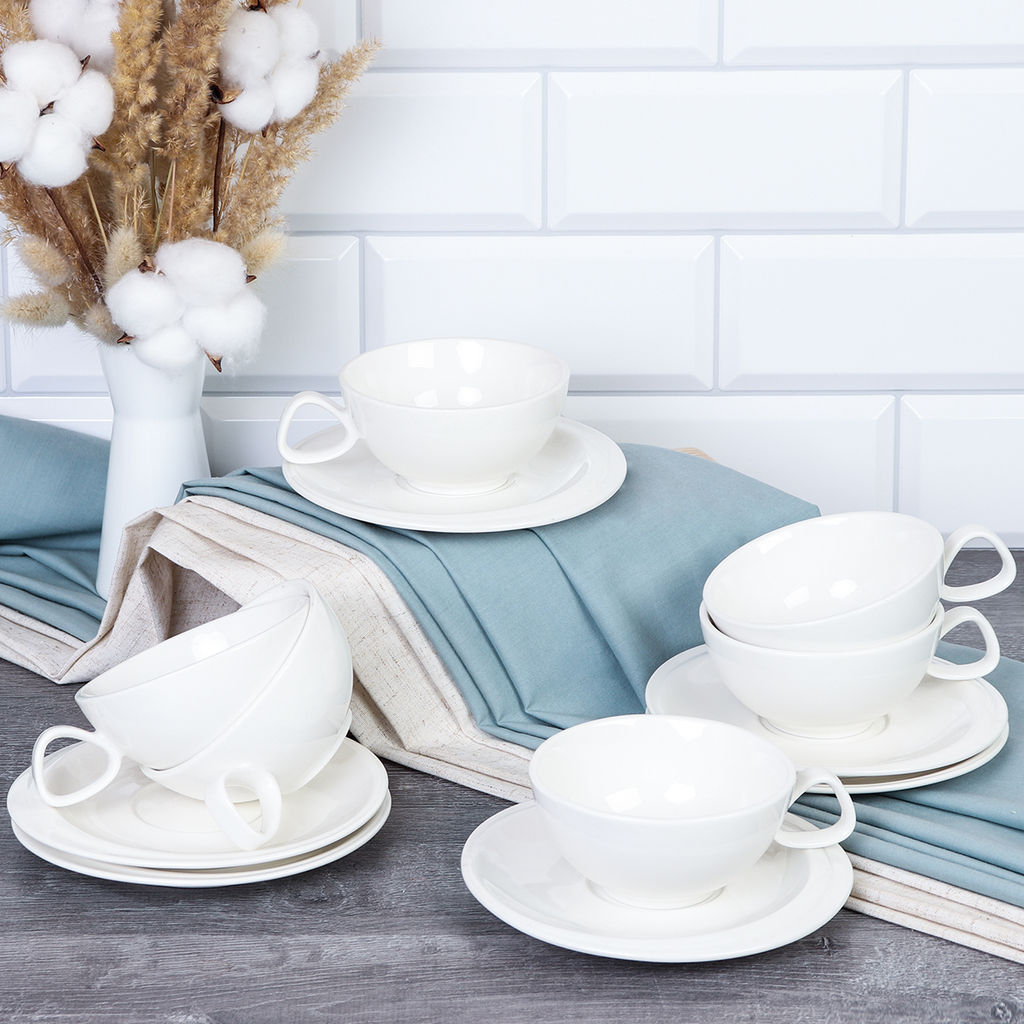 Чайный набор 12 предметов 220 мл / KR-100 /уп 8/ - ГалеонТрейд фото 4