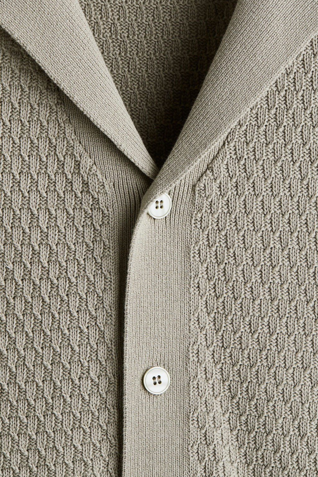 Camisa resort en punto texturizado Regular Fit - H&m фото 4