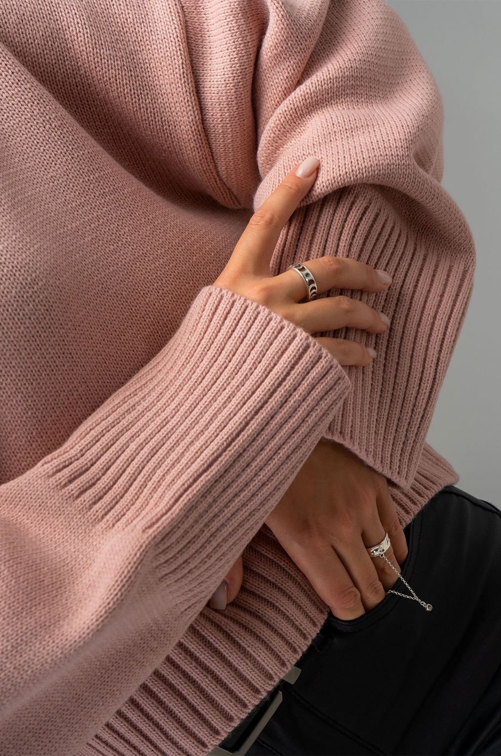 Женский укороченный свитер оверсайз Happyfox - Happy fox фото 8