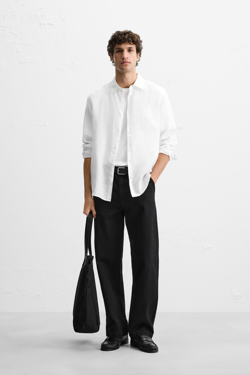 100% LINEN SHIRT - Zara фото 17