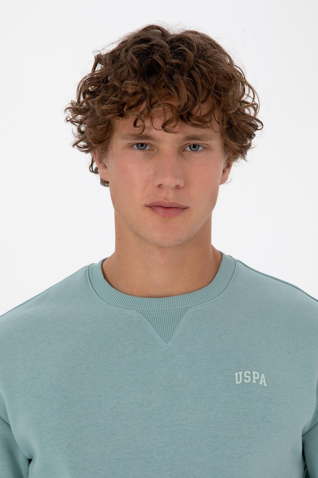Erkek Mint Basic Sweatshirt Sepette S_rpriz _ndirim - U.s. polo assn фото 2