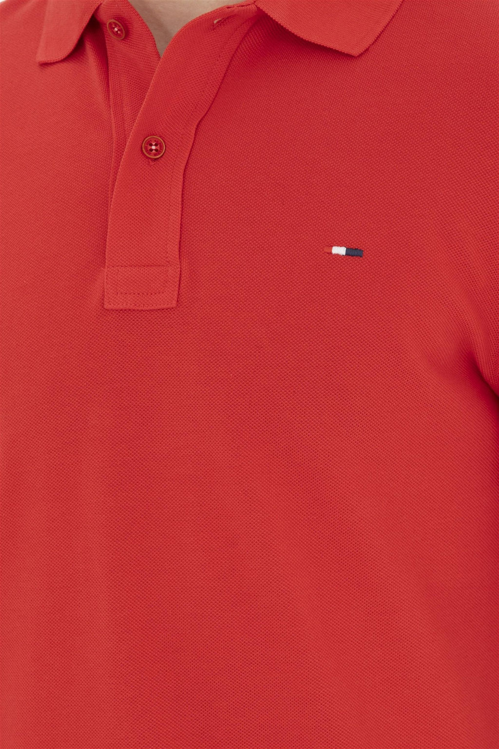 Мужская красная базовая футболка с воротником-поло Неожиданная скидка в корзине - U.s. polo assn фото 7