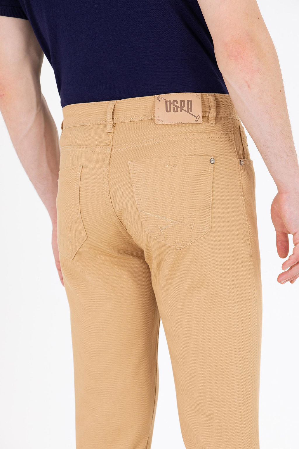 U. S. Polo Assn / Мужские брюки из парусины светло-коричневого цвета - U.s. polo assn фото 14