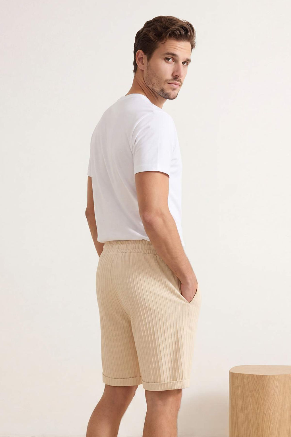 Bej Sort & Bermuda TMNSS26SR00010 - Trendyolmilla фото 2