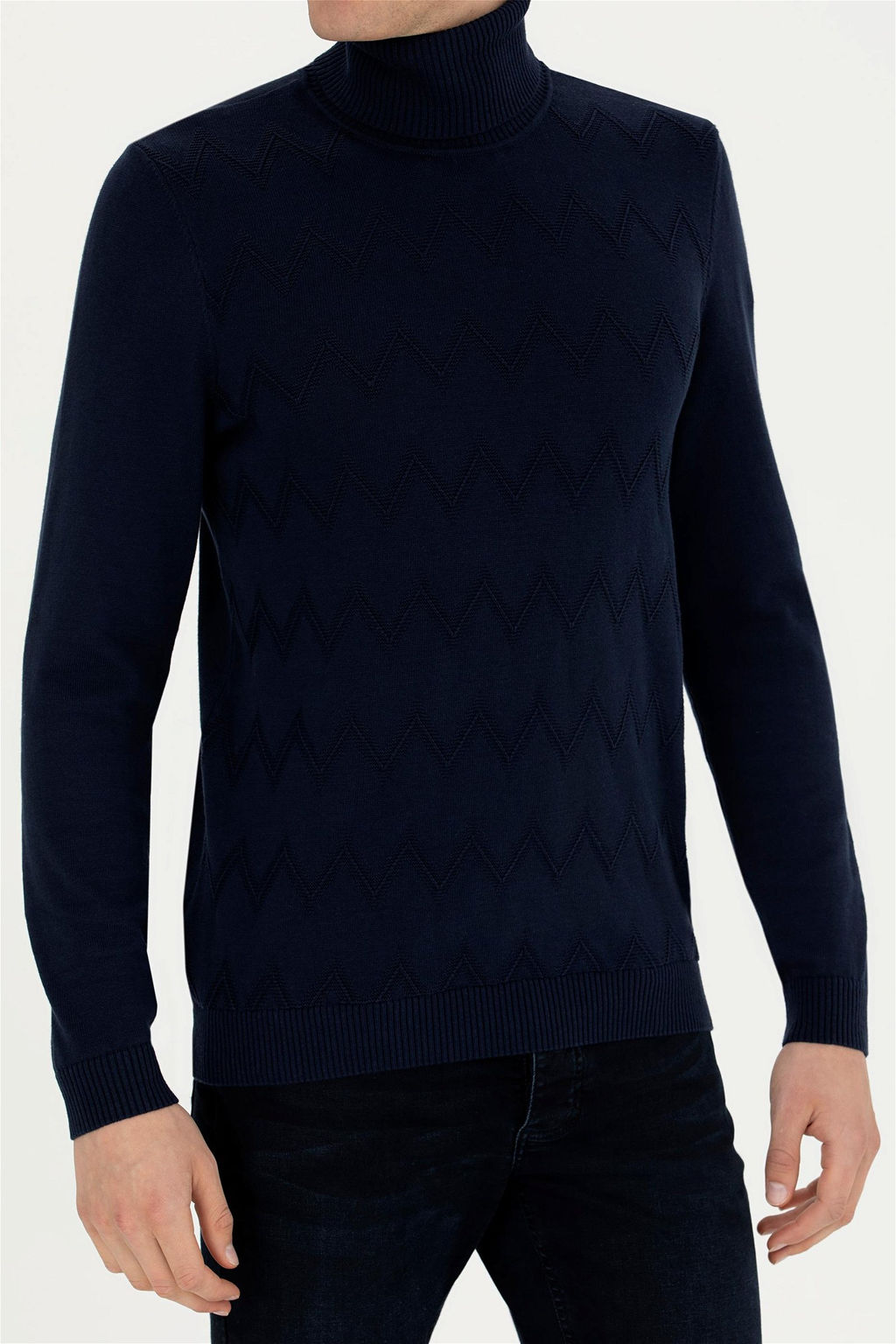 Мужской темно-синий свитер - U.s. polo assn фото 13