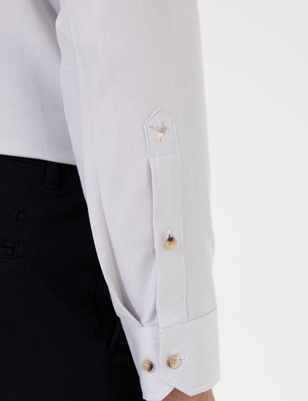 Bej Slim Fit Uzun Kollu G_mlek - Cacharel фото 7