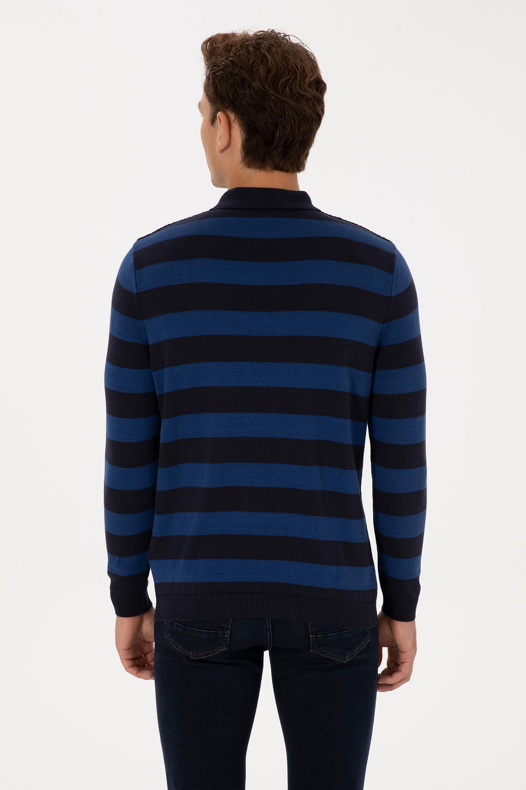 Erkek Lacivert Kazak