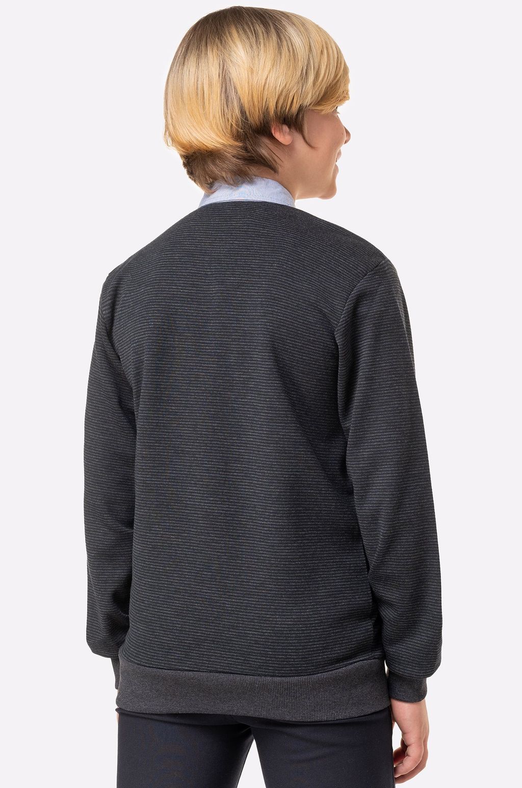 Джемпер-рубашка для мальчика Happy Fox фото 11