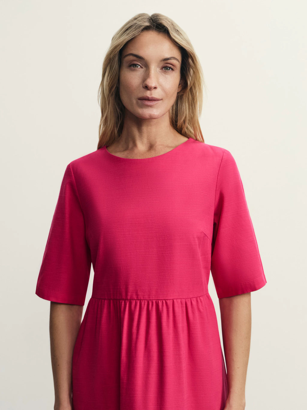 Платье миди из хлопка / Zarina  фото 5