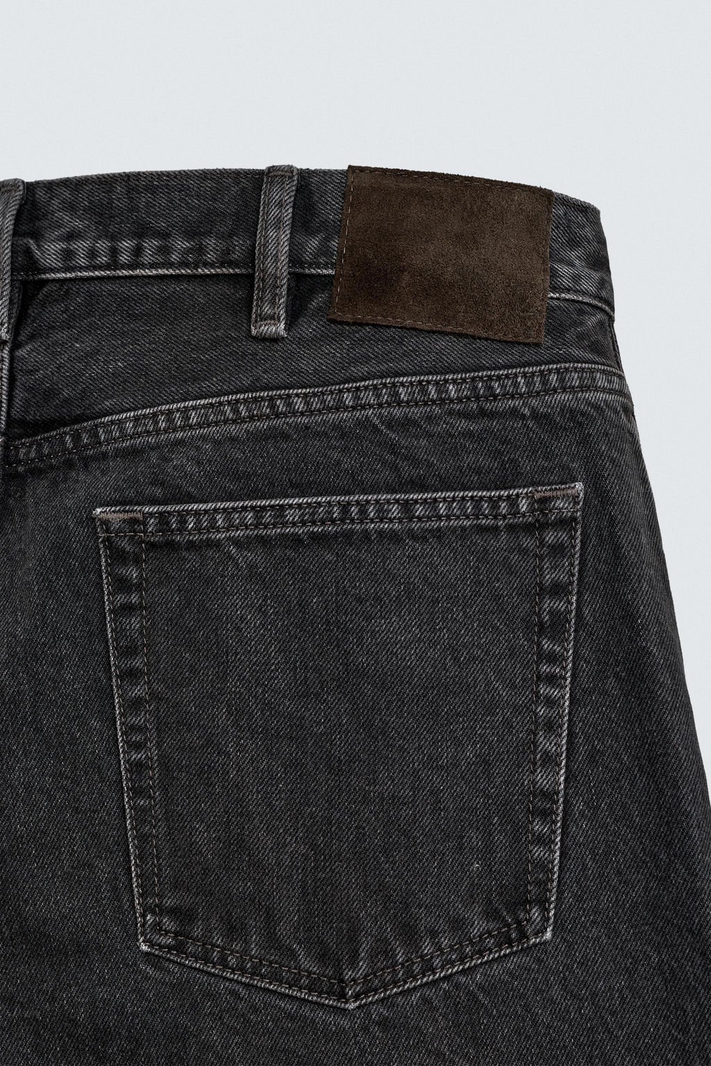 JEANS STRAIGHT FIT BOOTCUT AARON LEVINE X ZARA / Negro  фото 11