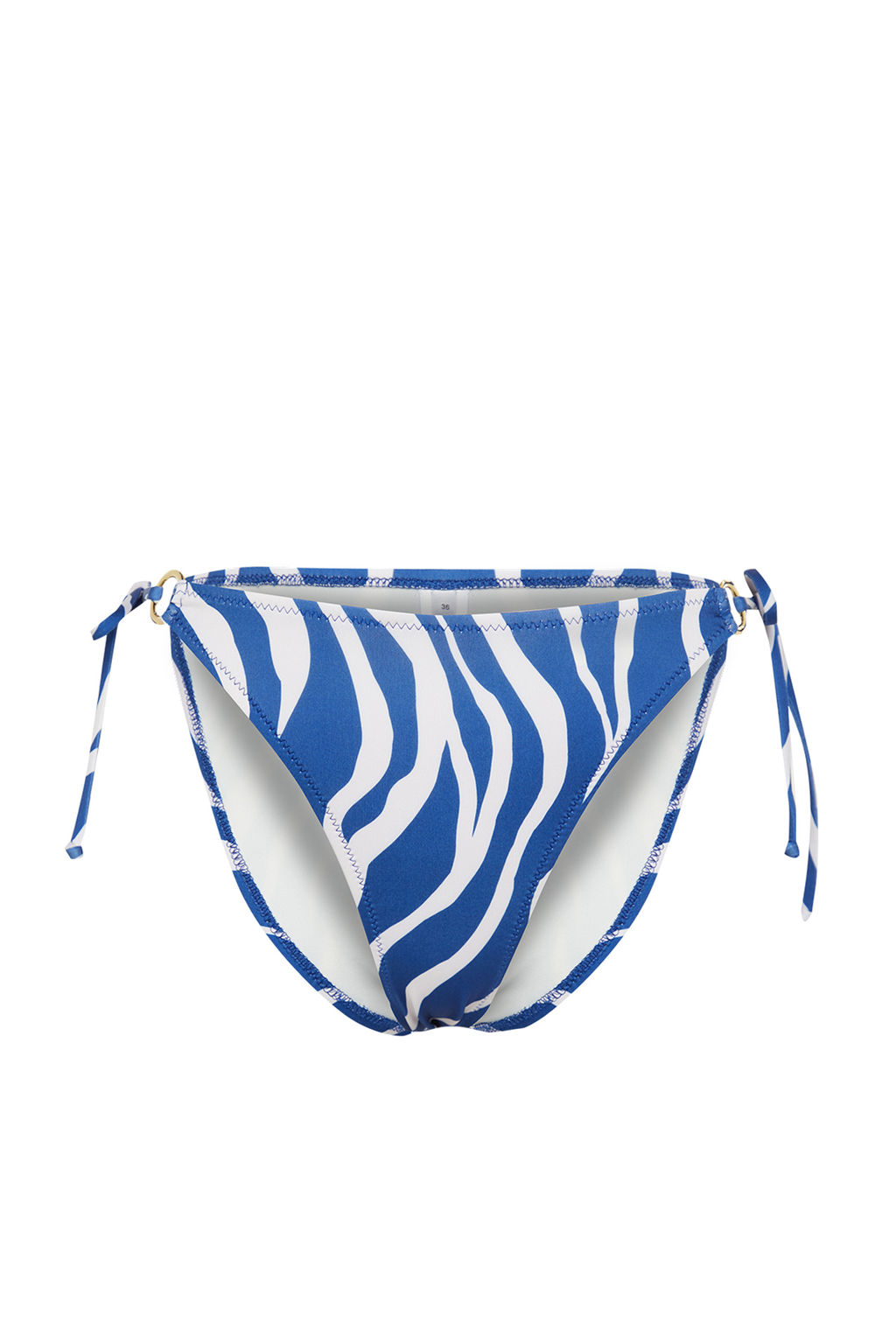 TRENDYOLMILLA Zebra Desenli Aksesuarl? Regular Bikini Alt? TBESS24BA00135  фото 8