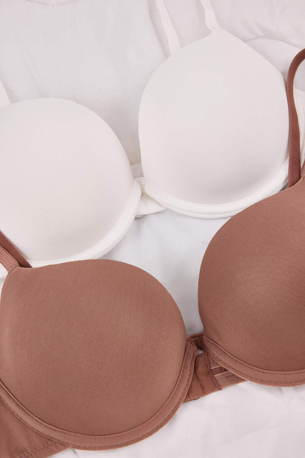 Siyah-Ten 2li Paket Micro Push Up T-Shirt Bra Orme Sutyen THMAW26SU00008 - Trendyolmilla фото 7