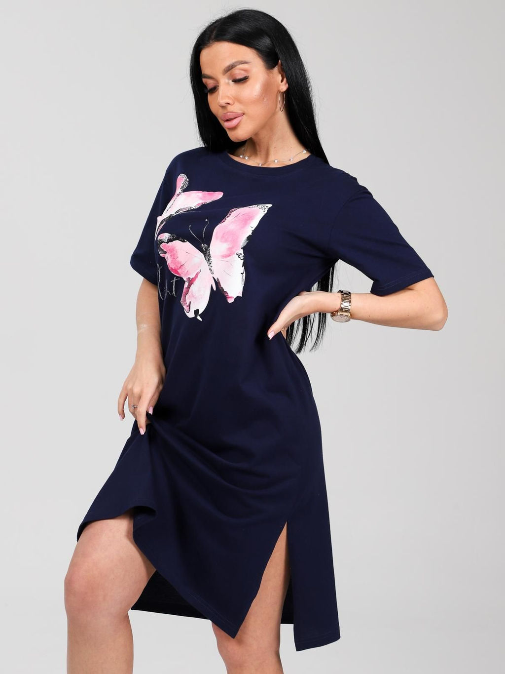 IV-CAPRIZ Сипроета - туника чернильный