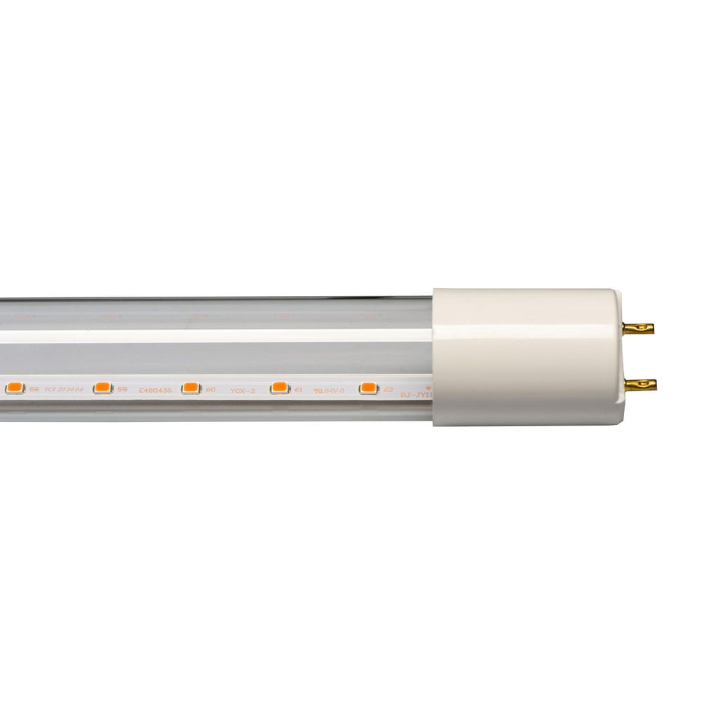 LED-T8-18W/SPSB/G13/CL PLP30WH Лампа светодиодная для растений. Форма "T8", прозрачная. Спектр для рассады и цветения. ТМ Uniel.
