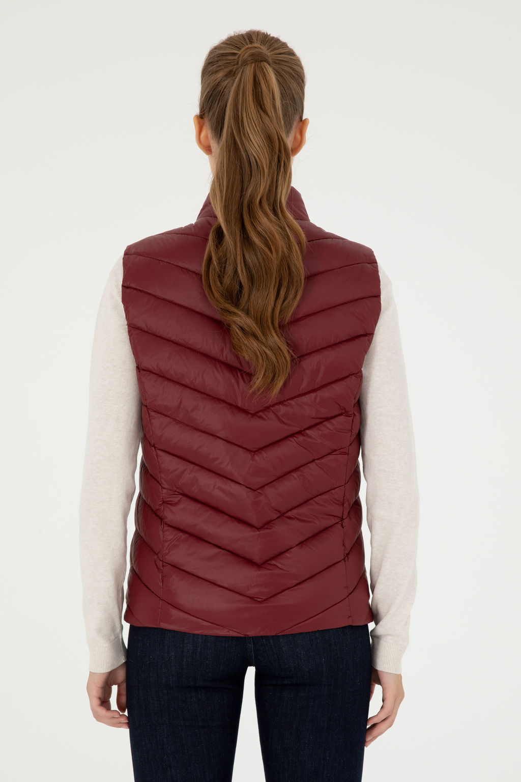 KadДn Bordo Yelek - U.s. polo assn фото 5
