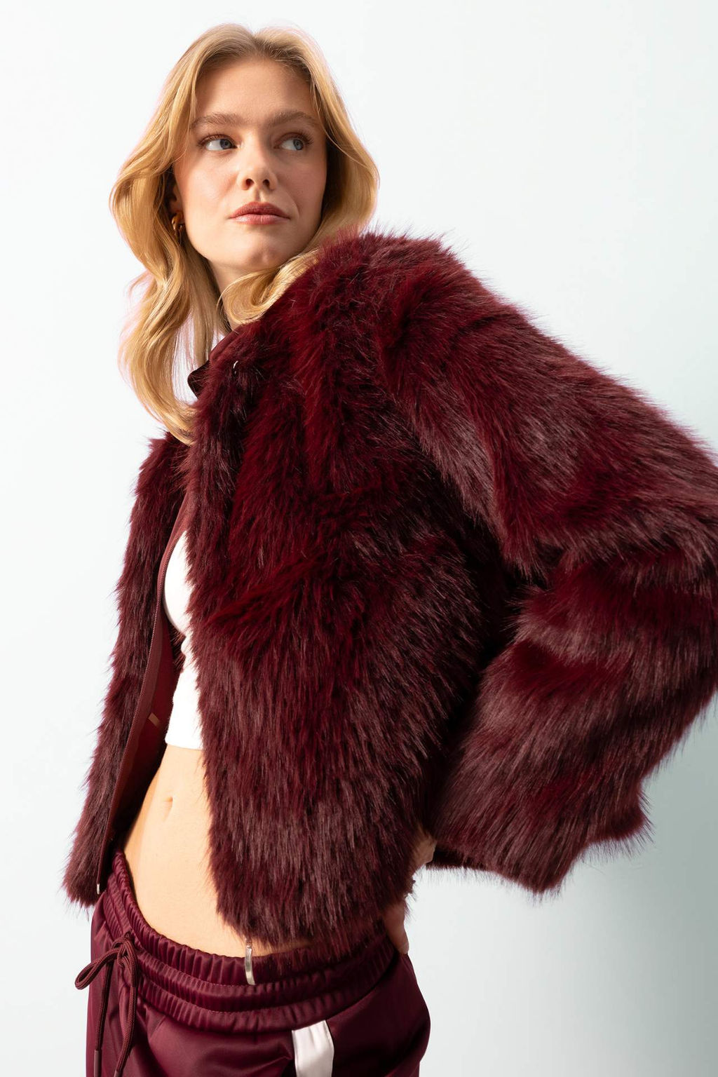 Astarl? Cepli Siyah Suni Kurk Ceket - Defacto фото 2