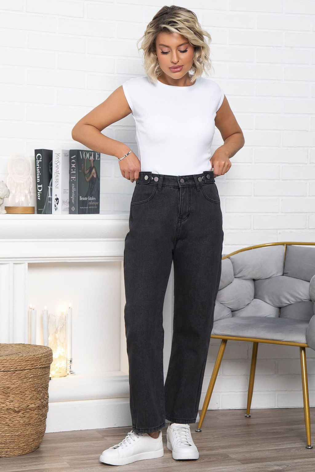 Джинсы утепленные Джинджер - Lt collection фото 8