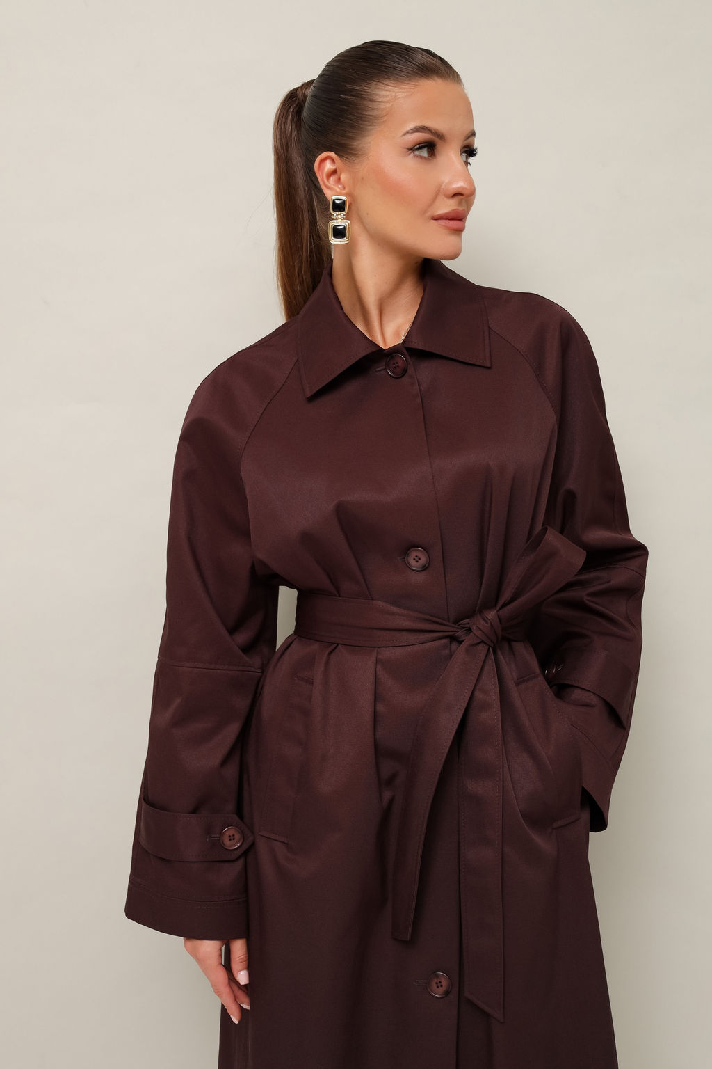 Плащ 11-413/1 - Pur pur фото 3