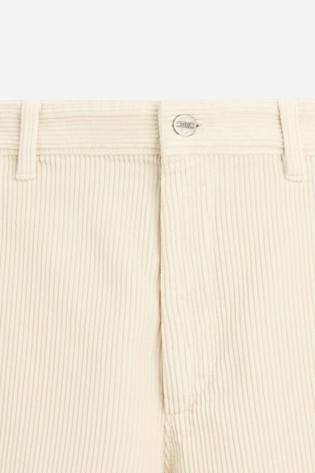 CORDUROY CARROT FIT TROUSERS - Zara фото 25