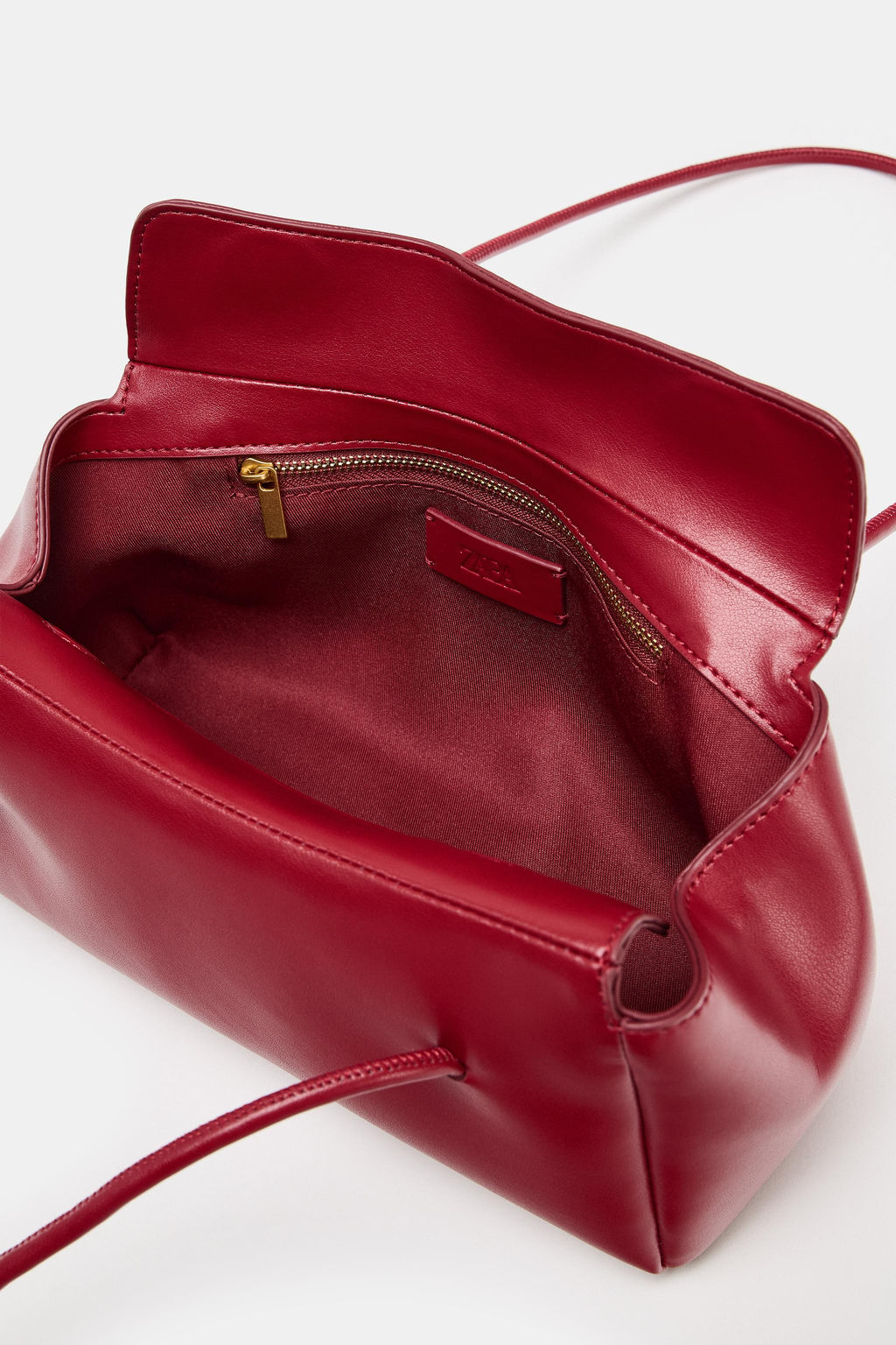 BOLSO DE HOMBRO ALARGADO / Rojo - Zara фото 6