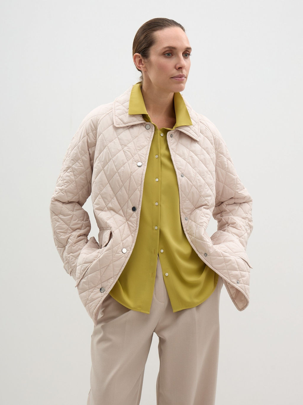 Conso/SM 240108 - light beige Утепленная куртка