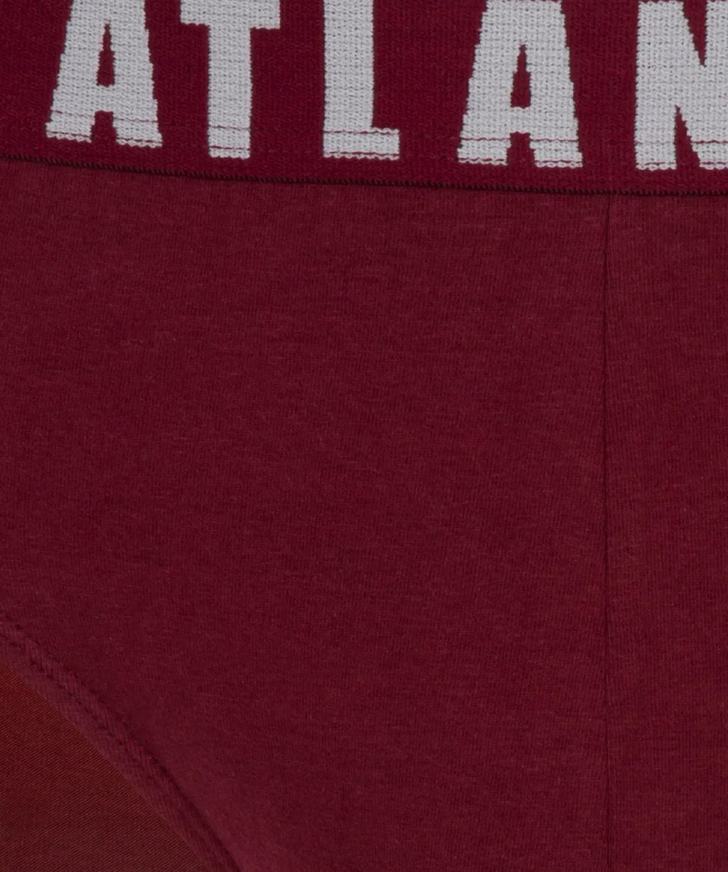 ATLANTIC 3MP-094/01 Трусы спорт Solid - набор 3 шт. темно-синий + каберне + графитовый  фото 5