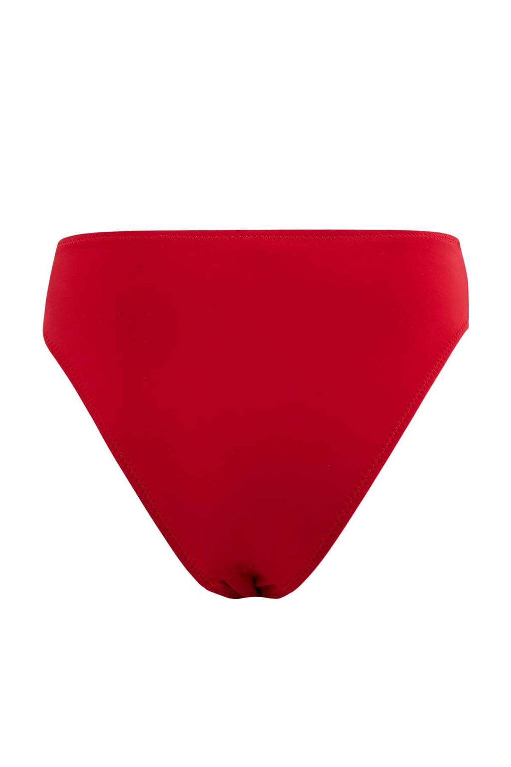 K?rm?z? Yuksek Bel Regular High Leg Basic Bikini Alt? TBESS26BA00001