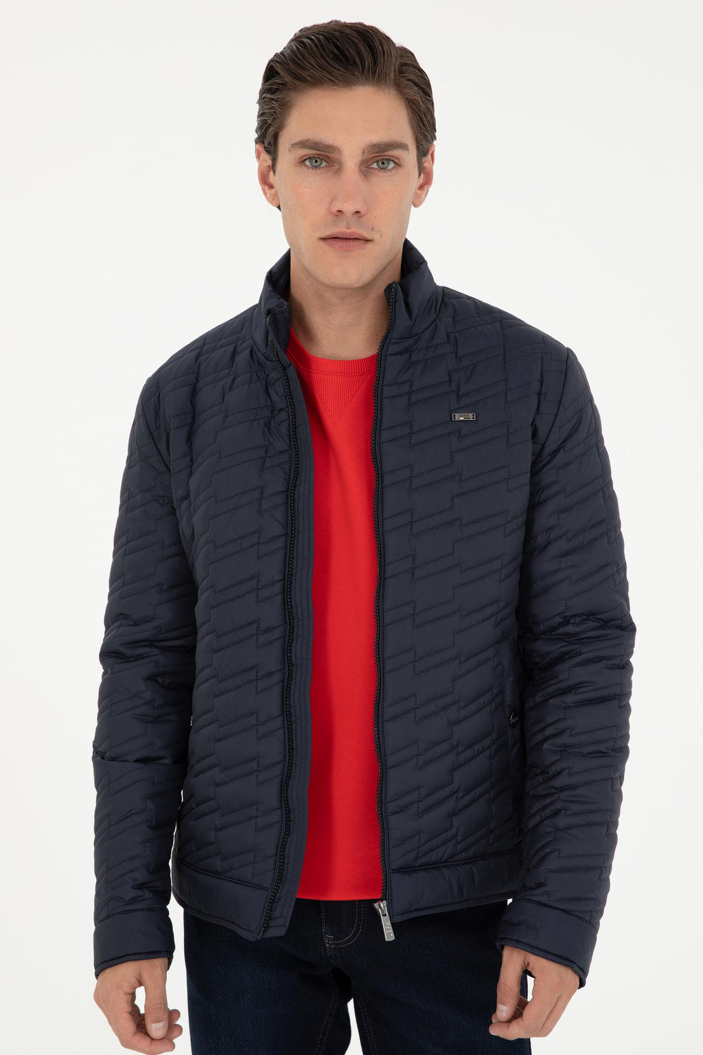 Мужское темно-синее пальто - U.s. polo assn фото 10