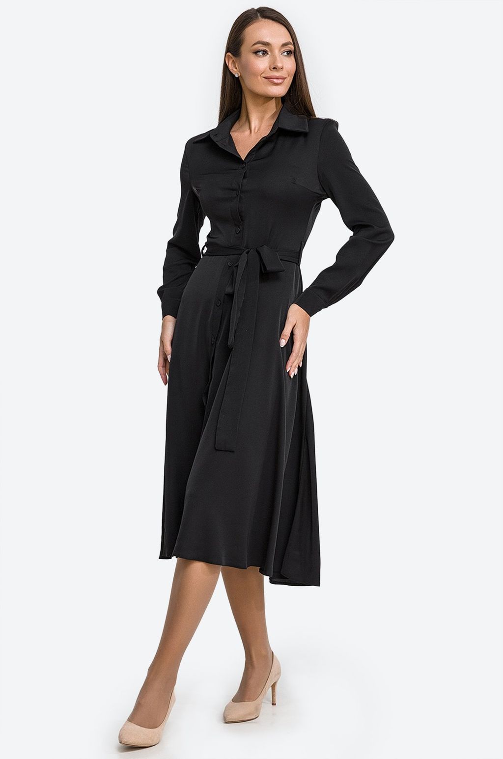 Женское платье-рубашка Happyfox