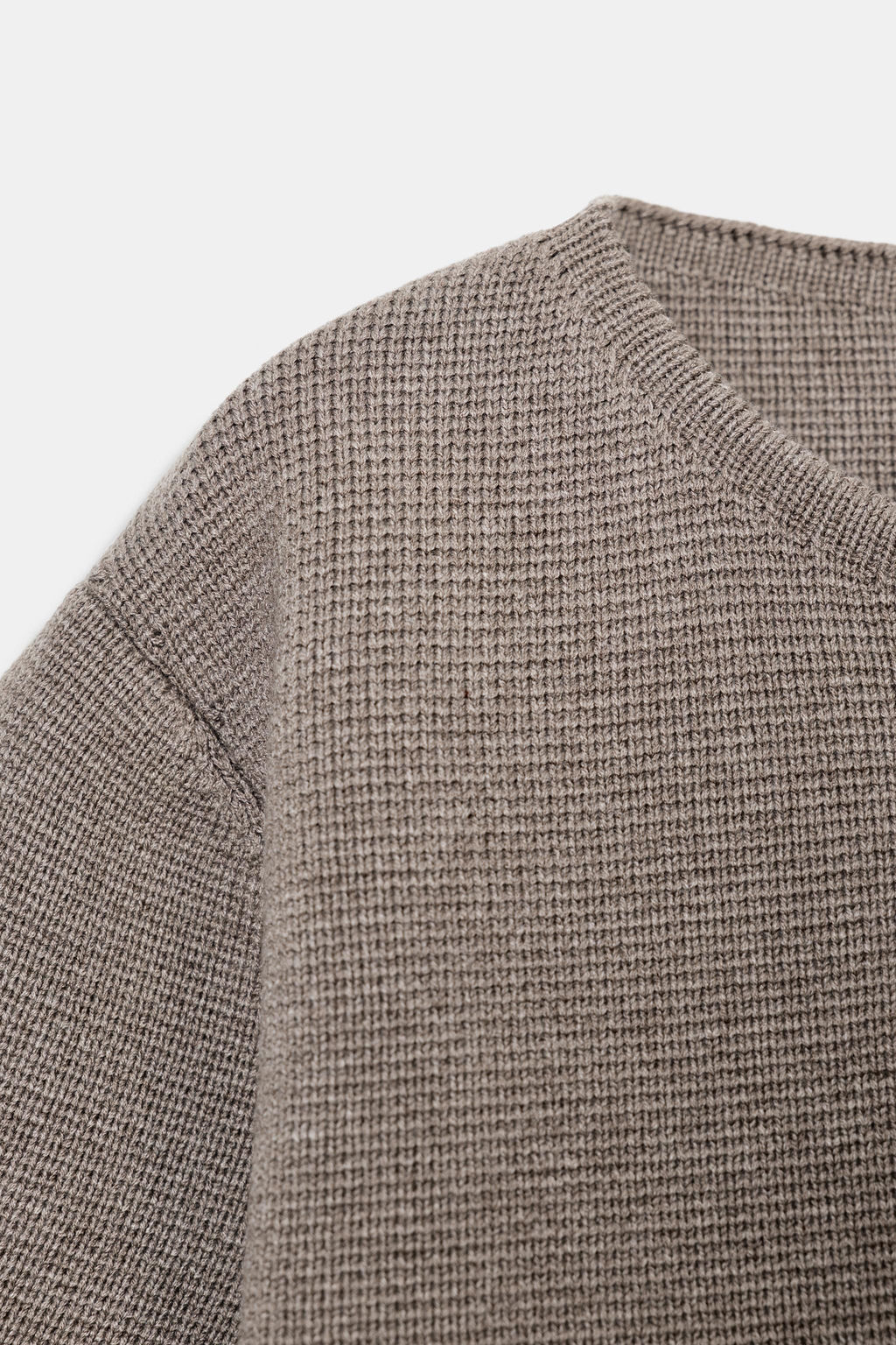 COVERED BUTTON KNIT CARDIGAN - Zara фото 8