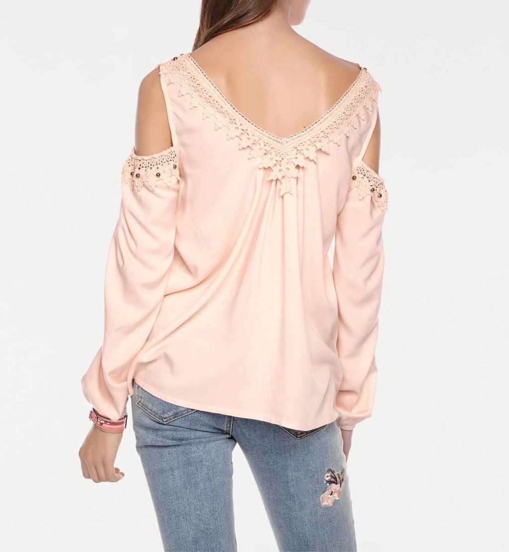Блузка, розовая - Ashley brooke фото 4