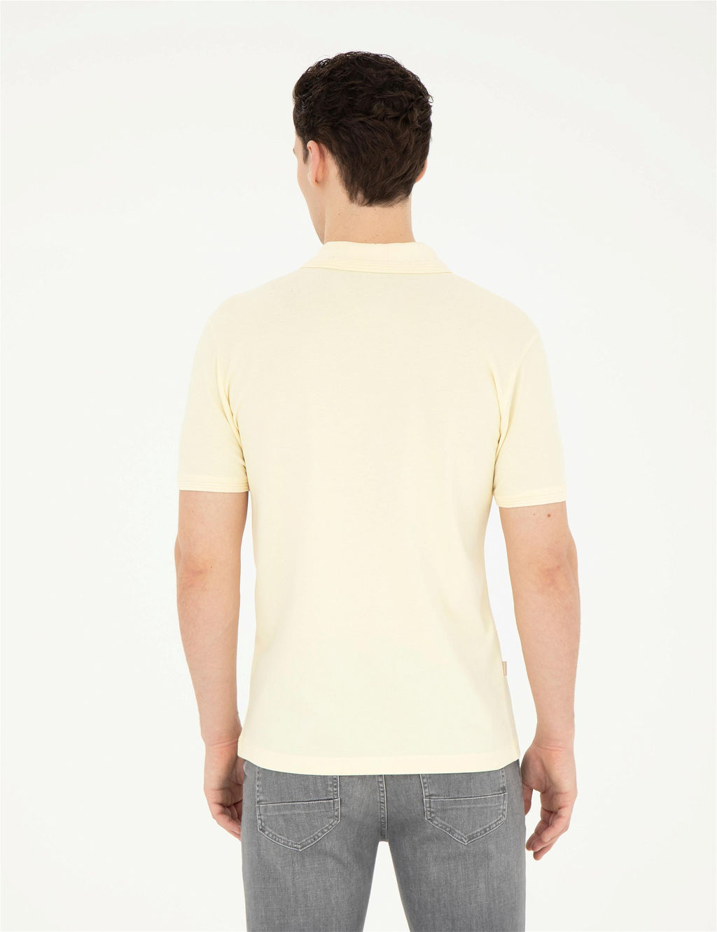 Sar_ Slim Fit Basic Ti__rt - Pierre cardin фото 5