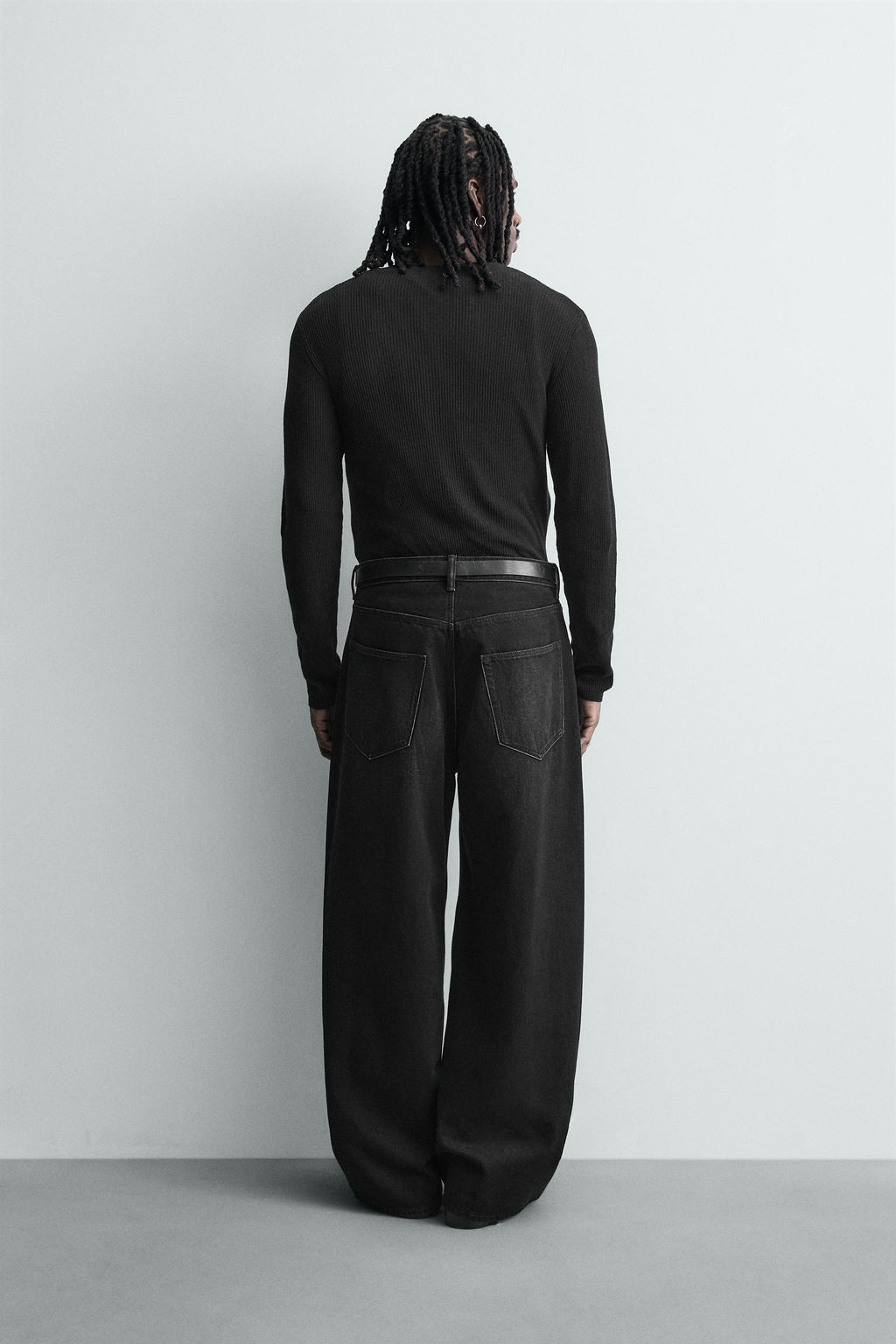 JEANS BAGGY FIT / Negro - Zara фото 3