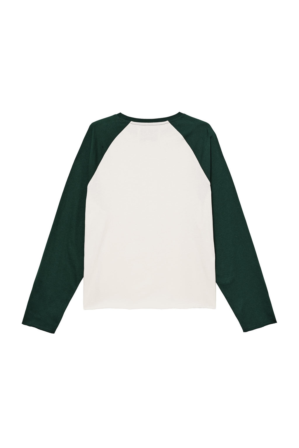 CAMISETA CROPPED FIT COLOR BLOCK / Verdes