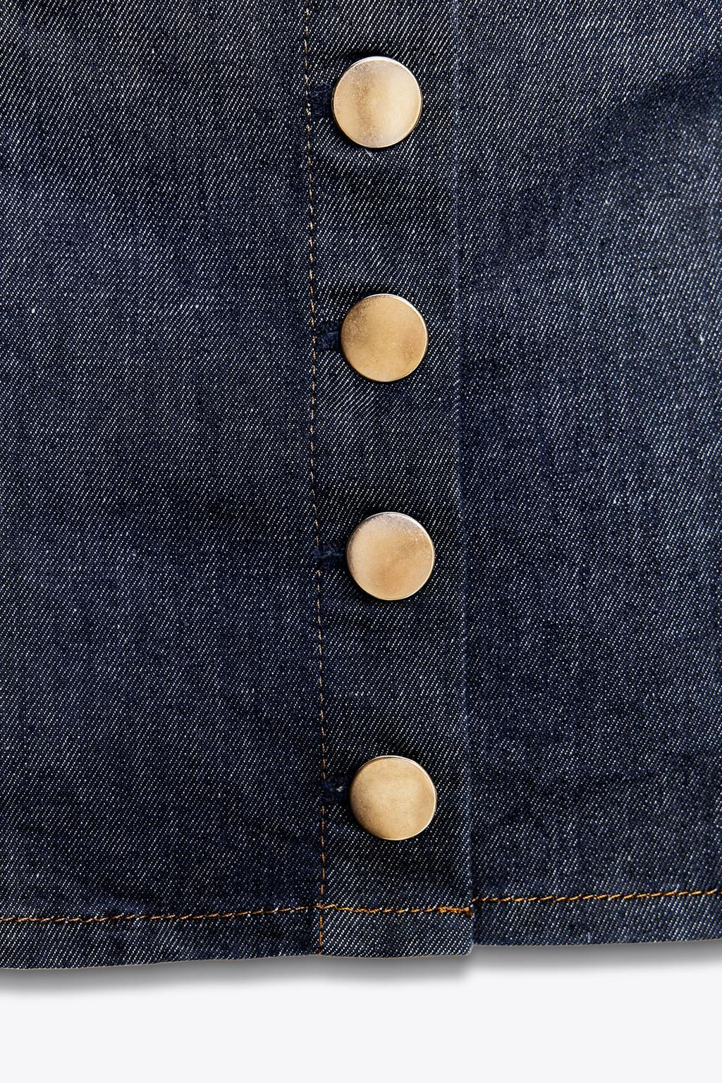 Z1975 DENIM CROP TOP - Zara фото 8