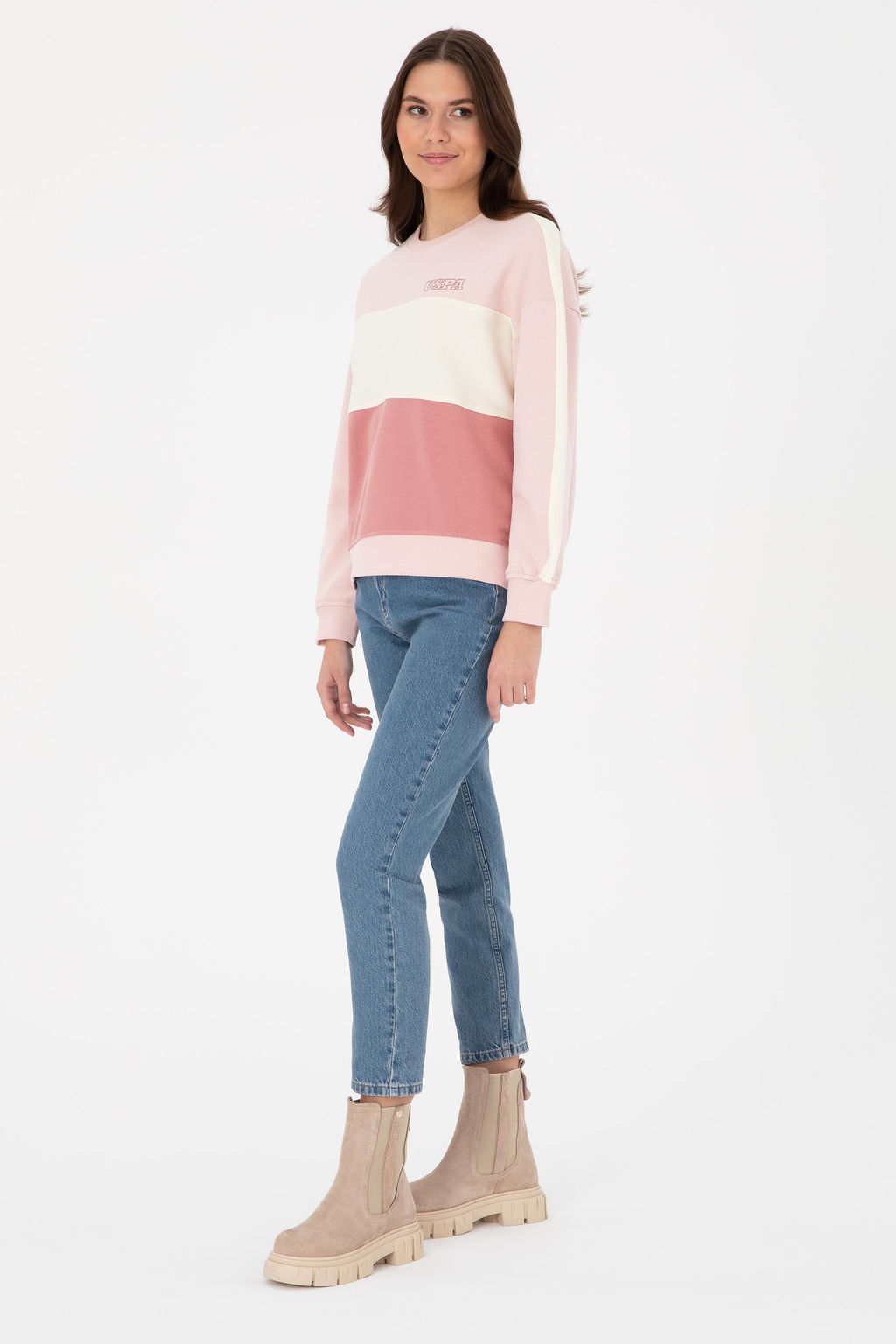 Kad_n Pudra Sweatshirt - U.s. polo assn фото 4