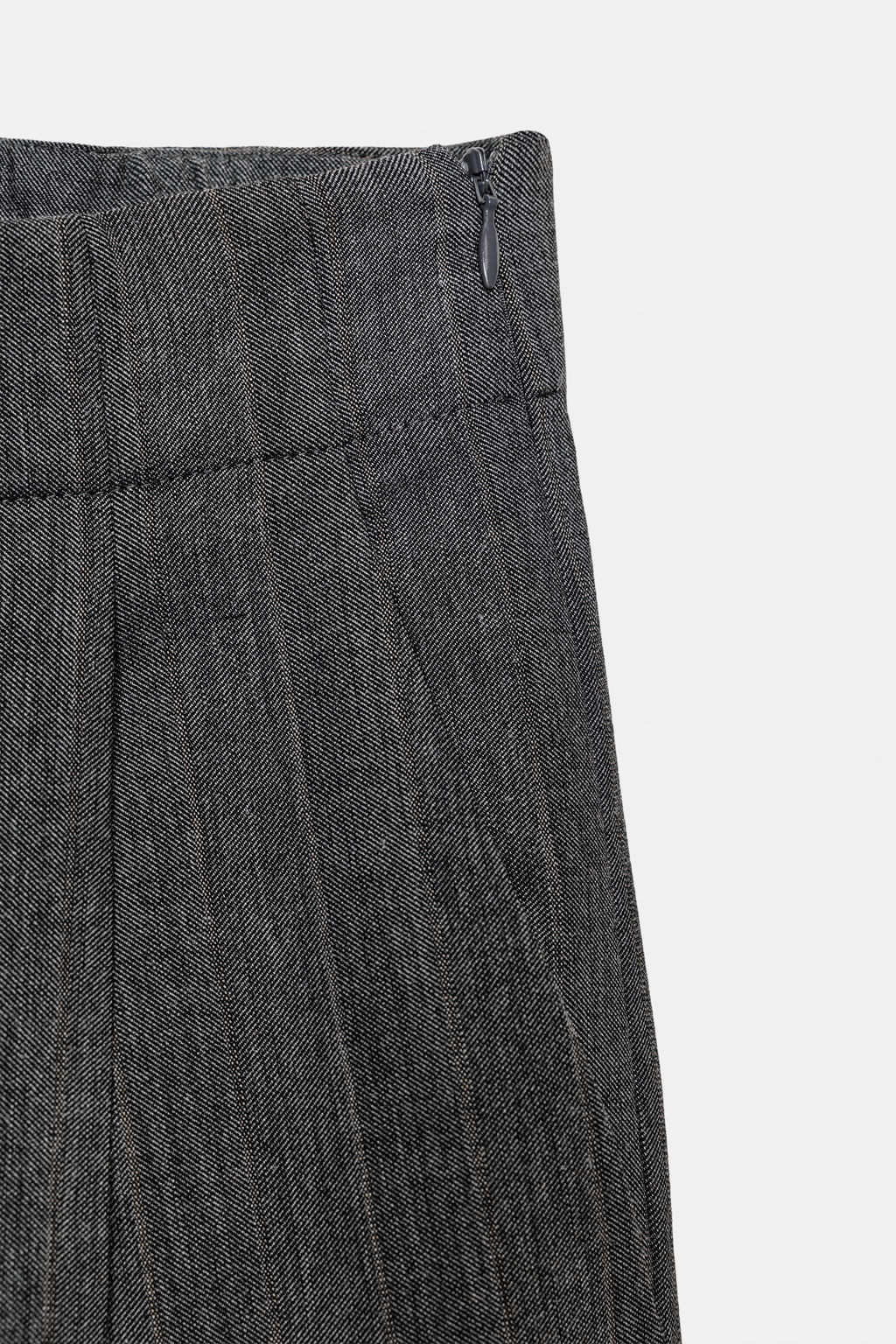 ZW COLLECTION WIDE-LEG WOOL TROUSERS - Zara фото 5