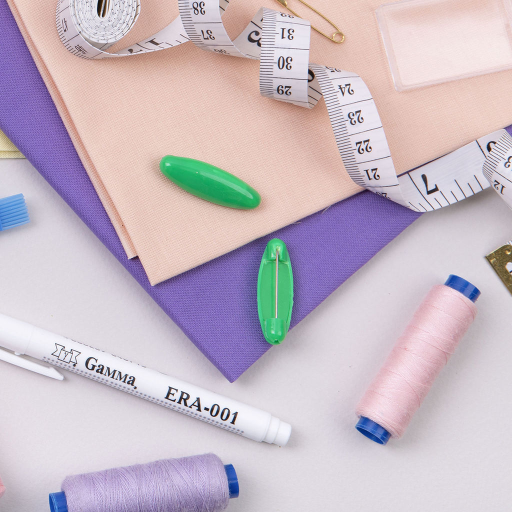 Булавки английские BLITZ BUD-006 с пластиковым верхом в блистере 6 шт 36 мм №01 ассорти